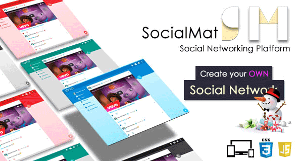 Socialmat v1.6.2 - Social Networking Platform