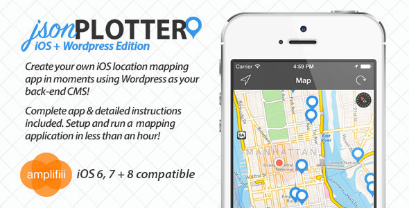 jsonPlotter - Complete iOS Mapping Application