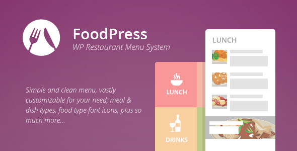 foodpress v1.4 - Restaurant Menu & Reservation Plugin