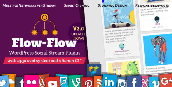 Flow-Flow v2.9.2 - WordPress Social Stream Plugin