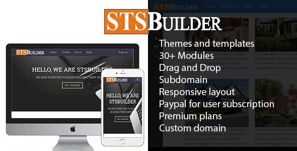 STSBuilder - Website Builder Service