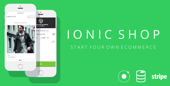 Ionic Shop - Start Your Own Ecommerce