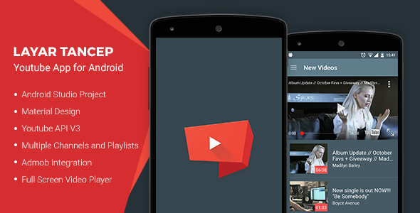 Layar Tancep v2.0 - Youtube App for Android
