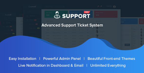 SupportPro - Advanced Support Ticket System