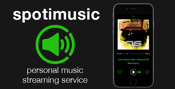 Spotimusic - personal streaming music service