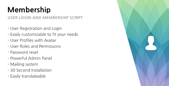 321 Membership - User Login, Membership and User Management