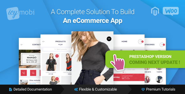 IcyMobi – All-in-one E-commerce App Solution