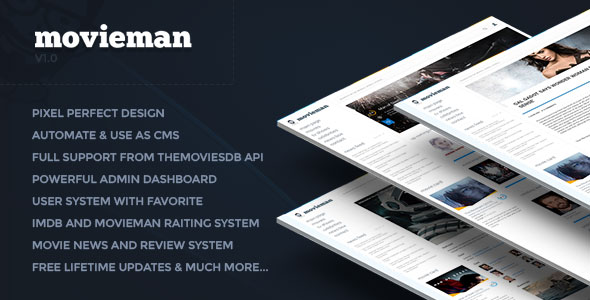 Movieman - Premium Movies, TV Shows & News CMS