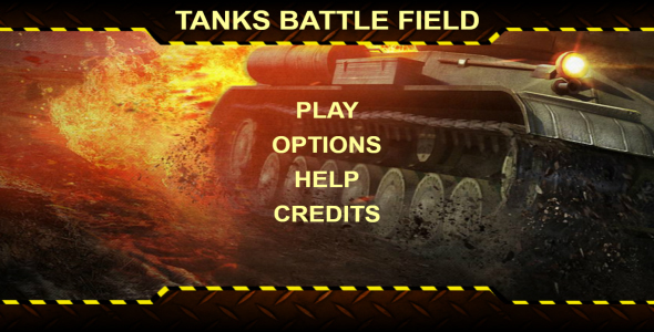 Tanks Battle Field - HTML 5 Game