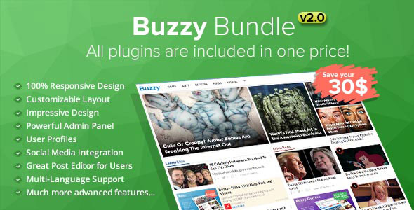 Buzzy Bundle - Viral Media Script v2.0