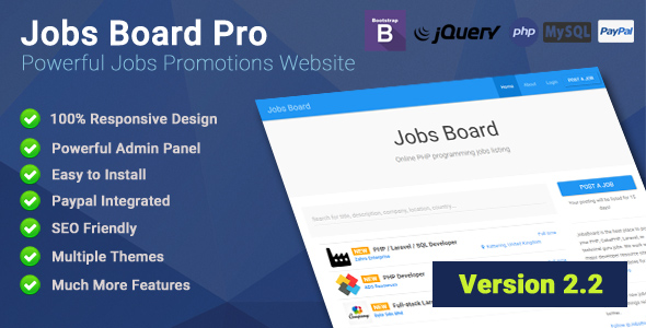 Jobs Board Pro v2.2