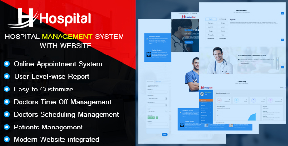 Hospital – Hospital Management System with Website