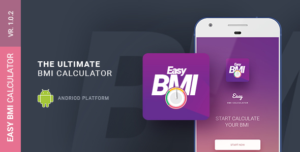 Easy BMI Calculator | Android Studio Mobile Application