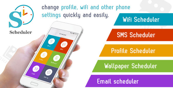 Scheduler - Wifi, SMS, Profile