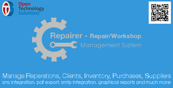 Repairer - Repair/Workshop Management System 1.2