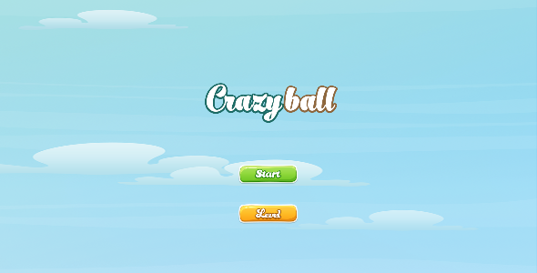 Crazy Ball - Android Game With Admob And Facebook Share
