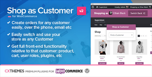 Shop as Customer for WooCommerce v2.0.7