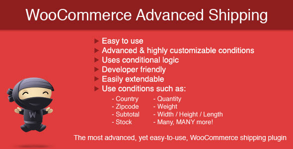 WooCommerce Advanced Shipping v1.0.13