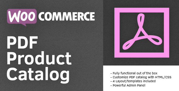 PDF Product Catalog for WooCommerce v2.2.0
