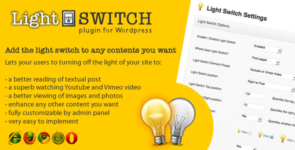Light Switch v1.7 - Plugin for WordPress