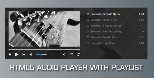 Audio Player with Playlist V2