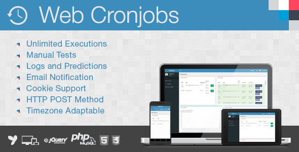 Web Cronjobs v1.10 – Cronjobs Management Tool