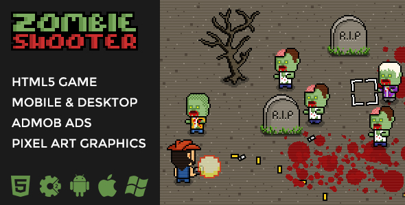 Zombie Shooter - 2D Isometric Action