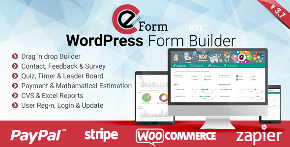eForm v3.7.1 - WordPress Form Builder