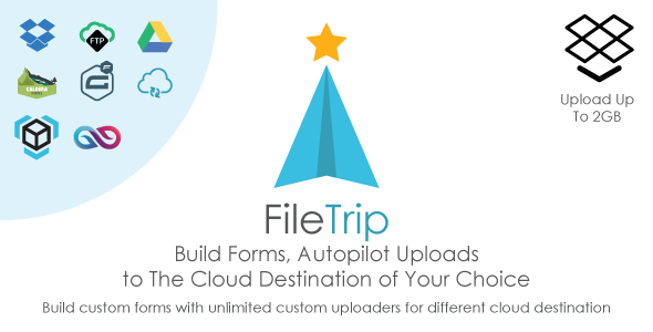 Filetrip v2.0.7 - Easily upload to Dropbox + Google Drive + FTP + WordPress