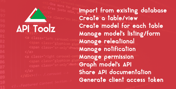 API Toolz - PHP Laravel v5.4 Backend + API GUI Tools
