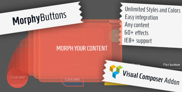 Morphy Buttons v1.4.0 - Visual Composer Addon