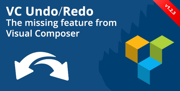 Visual Composer Undo/Redo Buttons v1.2.3