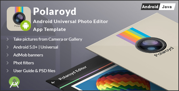 Polaroyd - Android Universal Photo App Template