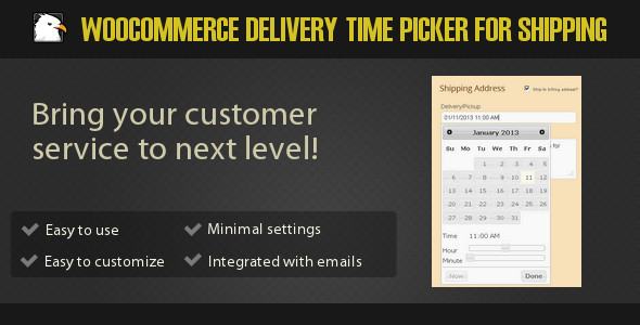 Woocommerce Delivery Time Picker for Shipping 2.2.2