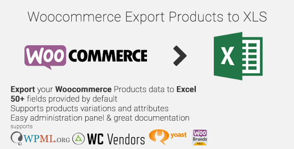 Woocommerce Export Products to XLS v0.6.0
