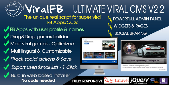 ViralFB v2.0 - The ultimate SUPER VIRAL Quiz
