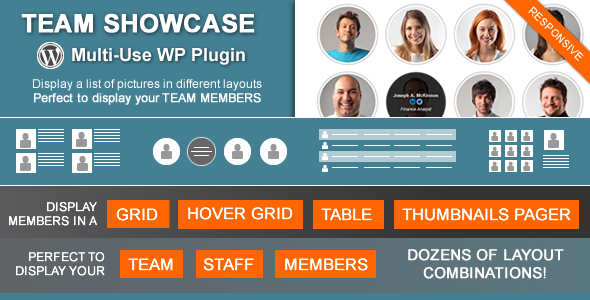 Team Showcase v1.8.6 - Codecanyon Wordpress Plugin