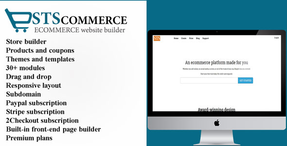 STSCommerce v2.2.1 - eCommerce site builder