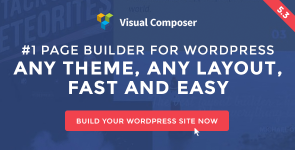 Visual Composer v5.3 - Page Builder for WordPress