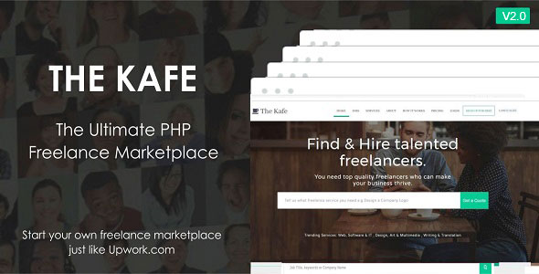 The Kafe v2.0 - Ultimate Freelance Marketplace