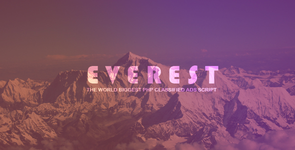 EVEREST v1.3.9 - PHP Classified Ads Script