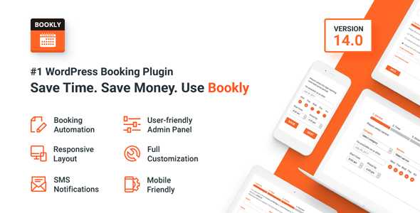 Bookly Booking Plugin v14.0 – Responsive Appointment Booking