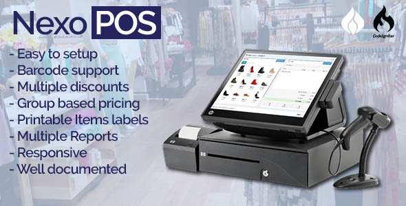 NexoPOS v3.8.6 - Extendable PHP Point of Sale