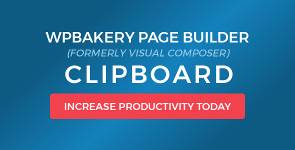 Visual Composer Clipboard v4.1.0