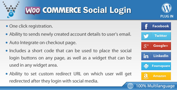 WooCommerce Social Login v1.5.4