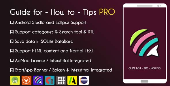 Guide for - How to - Tips Application PRO