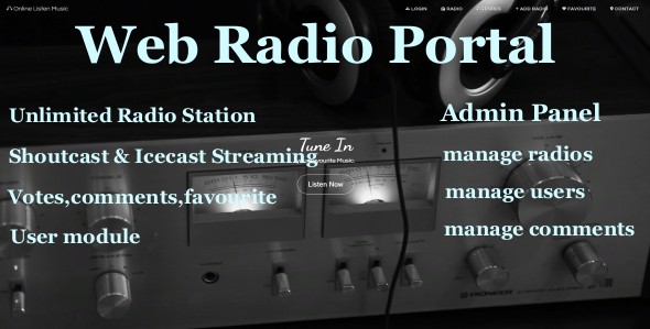 Web Radio Portal v1.1