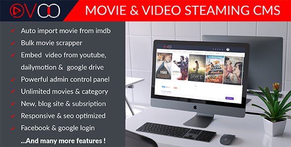OVOO-Movie & Video Steaming CMS