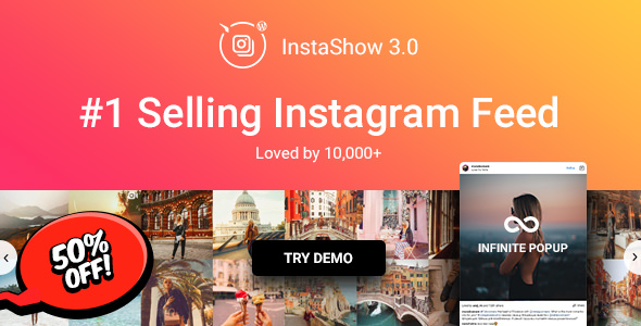 Instagram Feed v3.0.1 - WordPress Gallery for Instagram
