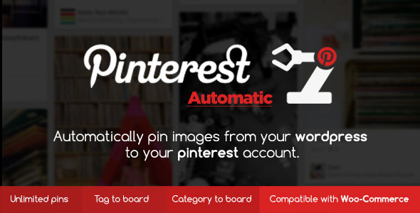 Pinterest Automatic Pin WordPress Plugin v4.9.0